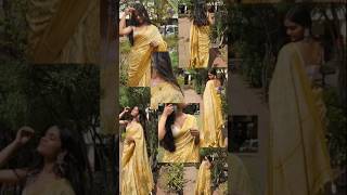 Poses in saree 😍 trending womensfashion poses [upl. by Jesher]