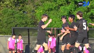 High School Soccer Houston Mustangs vs Collierville Dragons extended highlights [upl. by Harleigh]