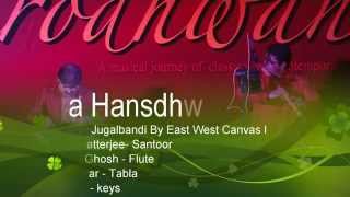 Santoor Flute duet East west Canvas  Raga Hansadhwani  Live in Muscat [upl. by Asiret]