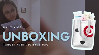 UNBOXING TARGET FREE REGISTRY BAG 2024 [upl. by Herzig]