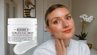 PRODUCT REVIEW amp DEMO Kiehls Ultra Facial Cream  Cristina Maria [upl. by Aivat]