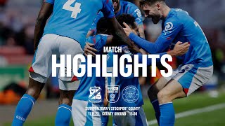 Swindon Town Vs Stockport County  Match Highlights  111123 [upl. by Zoe944]