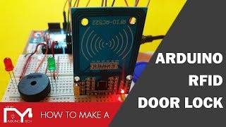 Arduino RFID Door Lock  Security Access [upl. by Ykcaj]