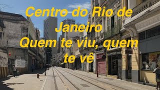 RIO DE JANEIRO  O CENTRO DA CIDADE ESVAZIADO [upl. by Phalan]