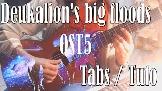 deukalions big floods guitar Tutorial melodias Tristes guitar 20 [upl. by Siraf]