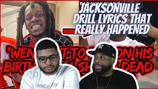 Dad Reacts to Jacksonville Drill Lyrics That Really Happened [upl. by Jammin39]