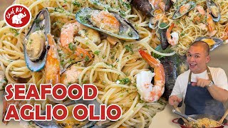 SEAFOOD AGLIO OLIO [upl. by Fifi87]