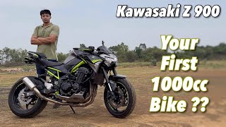 2024 Kawasaki Z900 Review  Your First Superbike [upl. by Annahahs]