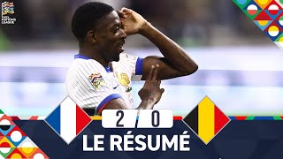 France  Belgique  20  Le Résumé  Nations League 202425 [upl. by Naret332]