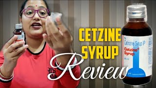 Cetirizine syrup Review Zyrtec syrup  Cetirizine hydrochloride syrup  cetirizine syrup for babies [upl. by Wendt134]