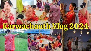 Karwachauth Vlog Bilkul unexpected thachoti hi sahi par I was so happyMy gift  An amazing day [upl. by Angadresma]