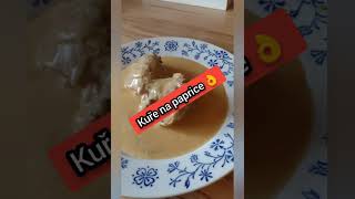 Kuře na paprice  rychlý recept na skvělé kuře s jemnou omáčkou [upl. by Hunley52]