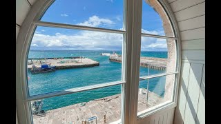 The Bessie Enjoy magnificent harbour views from a restored Telford Granary in Burghead Sleeps 6 [upl. by Mima]