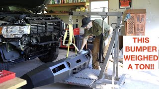 2021 Ram 2500  Installing Everything Leveling Kit  Westin Bumper  Grille  Thuren  Overlanding [upl. by Krys]