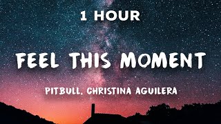 1 Hour Feel This Moment  Pitbull ft Christina Aguilera  1 Hour Loop [upl. by Ailsun]