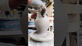 Pot throwing demo [upl. by Atteynad]