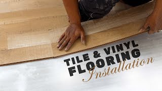 How to Install Tile amp Vinyl Plank Flooring  Genixflooring tiles vinylflooring vinyltiles [upl. by Aggappera]