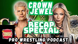 WWE CROWN JEWEL RECAP AND REACTIONS [upl. by Llenrahs]