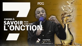 🔴 PDG SUNDAY  1703  7 choses à savoir pour vivre avec lonction  Past Elior TAY [upl. by Freyah]