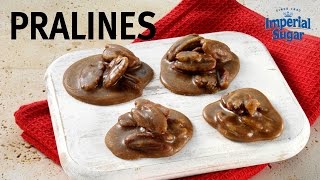 Praline Recipe How to Make Sweet Caramel Pecan Candy [upl. by Omarr866]