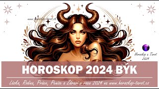 Horoskop Býk 2024  Roční Horoskopy pro znamení Býk od věštkyně  HoroskopTarotcz 2024 [upl. by Elga]