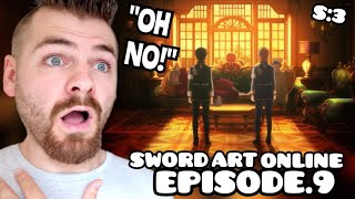 ROMANCE TIME  Sword Art Online  Episode 9  SEASON 3 ALICIZATION  New Anime Fan  REACTION [upl. by Rosenkranz]