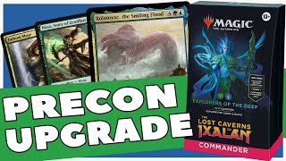 Explorers of the Deep Merfolk Deck Precon Upgrade 🛠 Xolatoyac the Smiling Flood mtg edh [upl. by Glenine735]