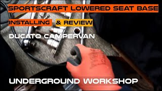 sportscraft lower seat base installing and review [upl. by Lorie295]