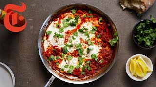 Shakshuka With Feta  NYT Cooking [upl. by Chick]