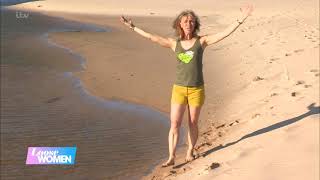 Michaela Strachan shorts on shorts off [upl. by Elatnahc]