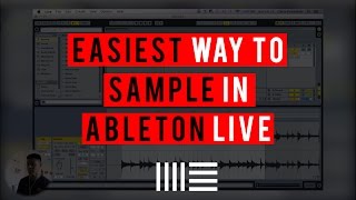 EASIEST Way To Sample in Ableton Live  FigureItOut [upl. by Eduj]