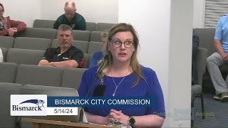 Bismarck City Commission discusses whether city attorney should be terminated [upl. by Gans]