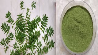 How to make NEEM POWDER at home  DIY Neem Powder for Face [upl. by Phenica]