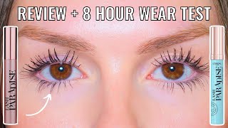 WASHABLE LOREAL LASH PARADISE MASCARA VS WATERPROOF LOREAL LASH PARADISE  MASCARA REVIEW [upl. by Enilreug324]