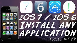 How to Install Unsupported Apps on iOS 712 or iOS 6 Any iPhone [upl. by Docilu]