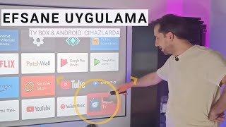 Mi Box S Tv Box ve Android Cihazlar için Efsane Bir UYGULAMA [upl. by Piwowar]