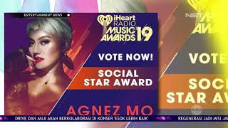 Agnez Mo Masuk Kedalam 3 Besar Voting Terbanyak Di iHeartRadio Music Awards 2019 [upl. by Adnomal]