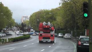 Cuerpo de Bomberos de la Ciudad de Madrid [upl. by Bartosch65]