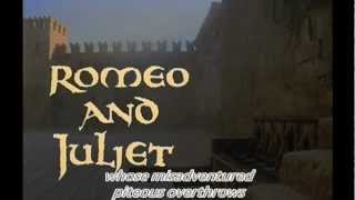 Franco ZeffirelliRomeoAndJuliet1968Prologue  Part of Act 1 Scene 1 [upl. by Troyes]