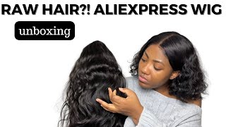 90 will fall for this  AlIEXPRESS WIG UNBOXING  overrated  wow angel review [upl. by Gruver]