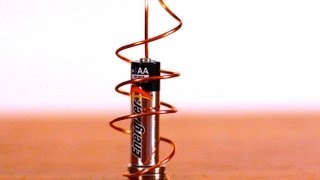 How to Make a Homopolar Motor  Best Science Fair Project [upl. by Idell]