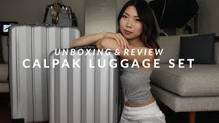 CalPak Luggage Zyon 2Piece Luggage Set  Unboxing  Review  JULIA SUH [upl. by Eriuqs115]