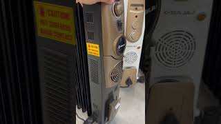 Bajaj oil heater OFR heating gas heaters halogen heating heater oilheater [upl. by Skier]