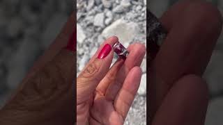 FINDING Beautiful Red beryl in Ruby Violet mine Wah Wah Mountain Utah USA [upl. by Chin]