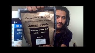 How to make charcoal activated toothpaste at home [upl. by Elleahcim752]