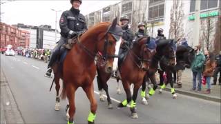 Karnevalumzug in Braunschweig am Sonntag den 26022017 [upl. by Thursby256]