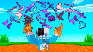 Minecraft PERO el FUEGO nos da items OP [upl. by Sandeep]