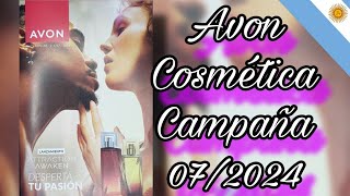 AVON CAMPAÑA 072024 COSMETICA ARGENTINA 🇦🇷 [upl. by Gayleen]