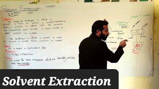 Solvent Extraction  ch2  11th class Chemistry [upl. by Penland]