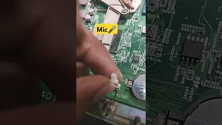 Laptop Mic Not Working Problem Connect Properly Mic Connector in Mother Bordmacniteshvirulshorts [upl. by Wynnie300]